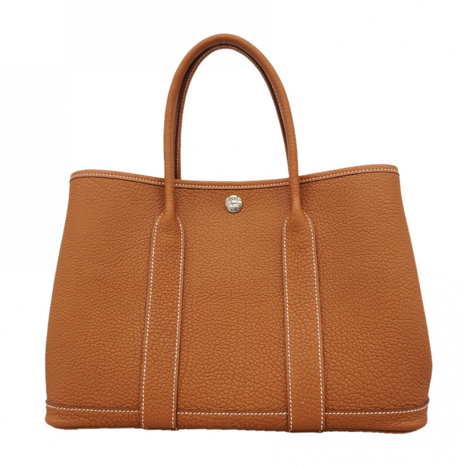 エルメス(Hermes) エルメス トートバッグ ガーデンTPM ネゴンダ ゴールド W刻印レディース