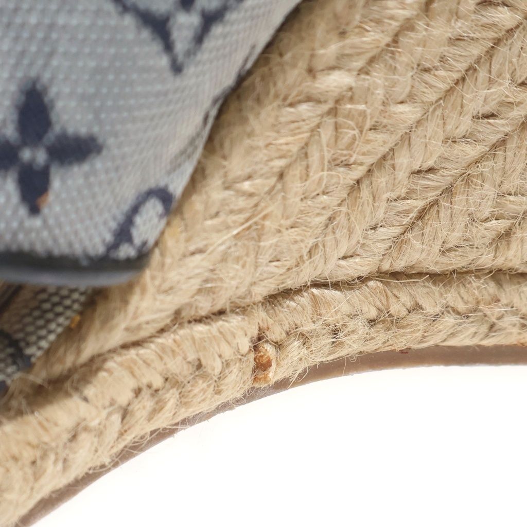 LOUIS VUITTON (ルイヴィトン) モノグラム エスパドリーユ ウェッジ
