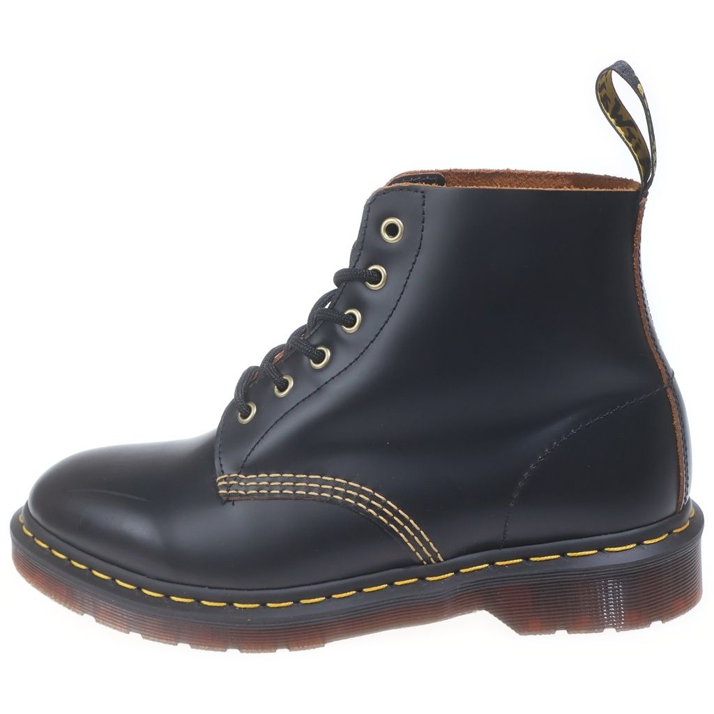 Dr.Martens (ドクターマーチン) 101 6ホール レースアップ レザー ショートブーツ ブラック