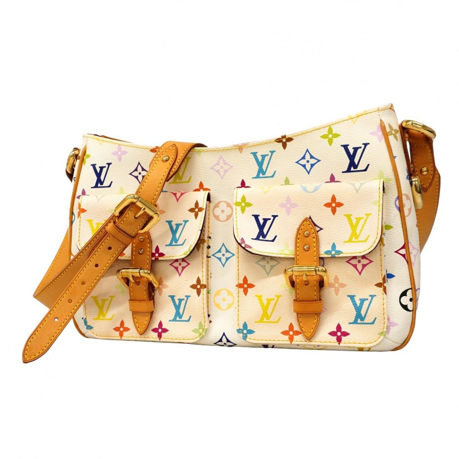 ルイ・ヴィトン(Louis Vuitton) ルイ・ヴィトン ショルダーバッグ モノグラム・マルチカラー ロッジGM M40051 ブロンレディース