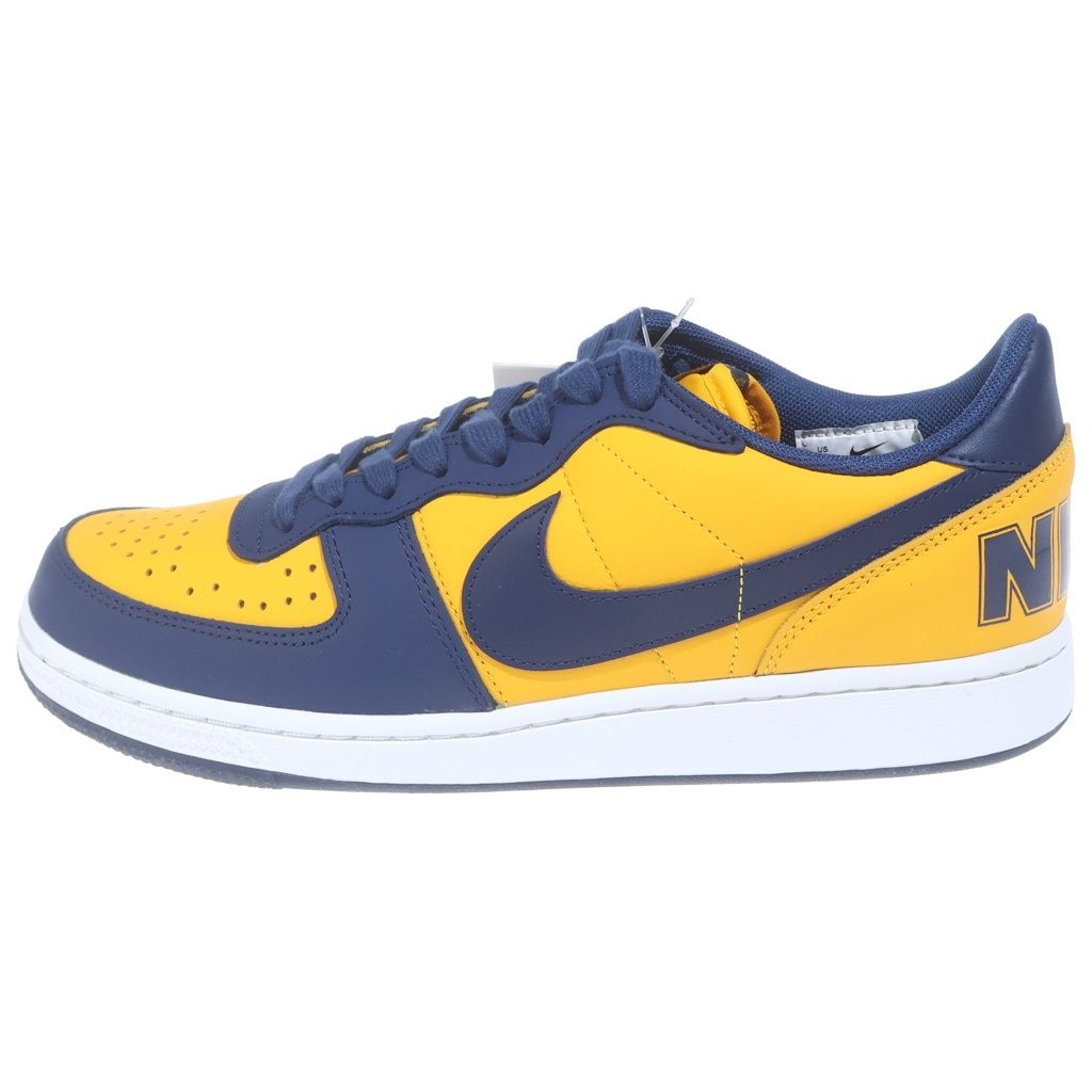NIKE (ナイキ) TERMINATOR LOW MICHIGAN FJ4206-700 ターミネーター ミシガン ローカットスニーカー イエロー/ネイビー US8.5/26.5cm