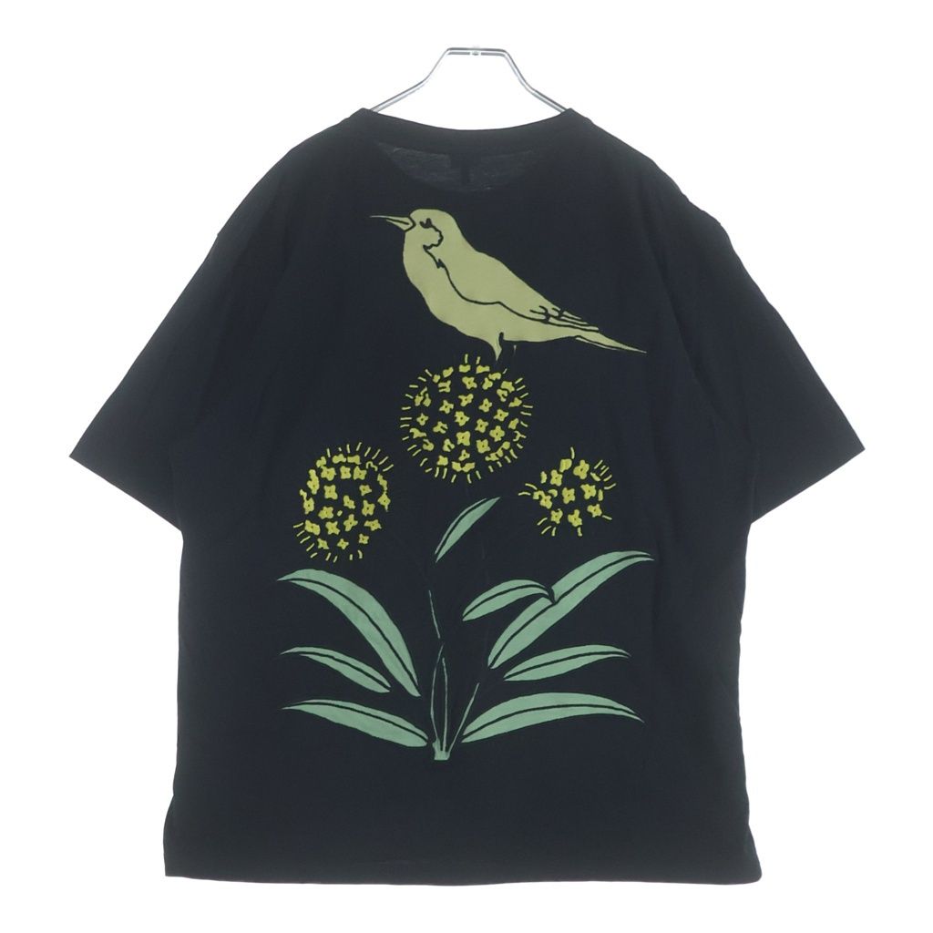 LOEWE (ロエベ) Anagram T-Shirt アナグラムロゴ刺繍 半袖Tシャツ ブラック H800Y22X11