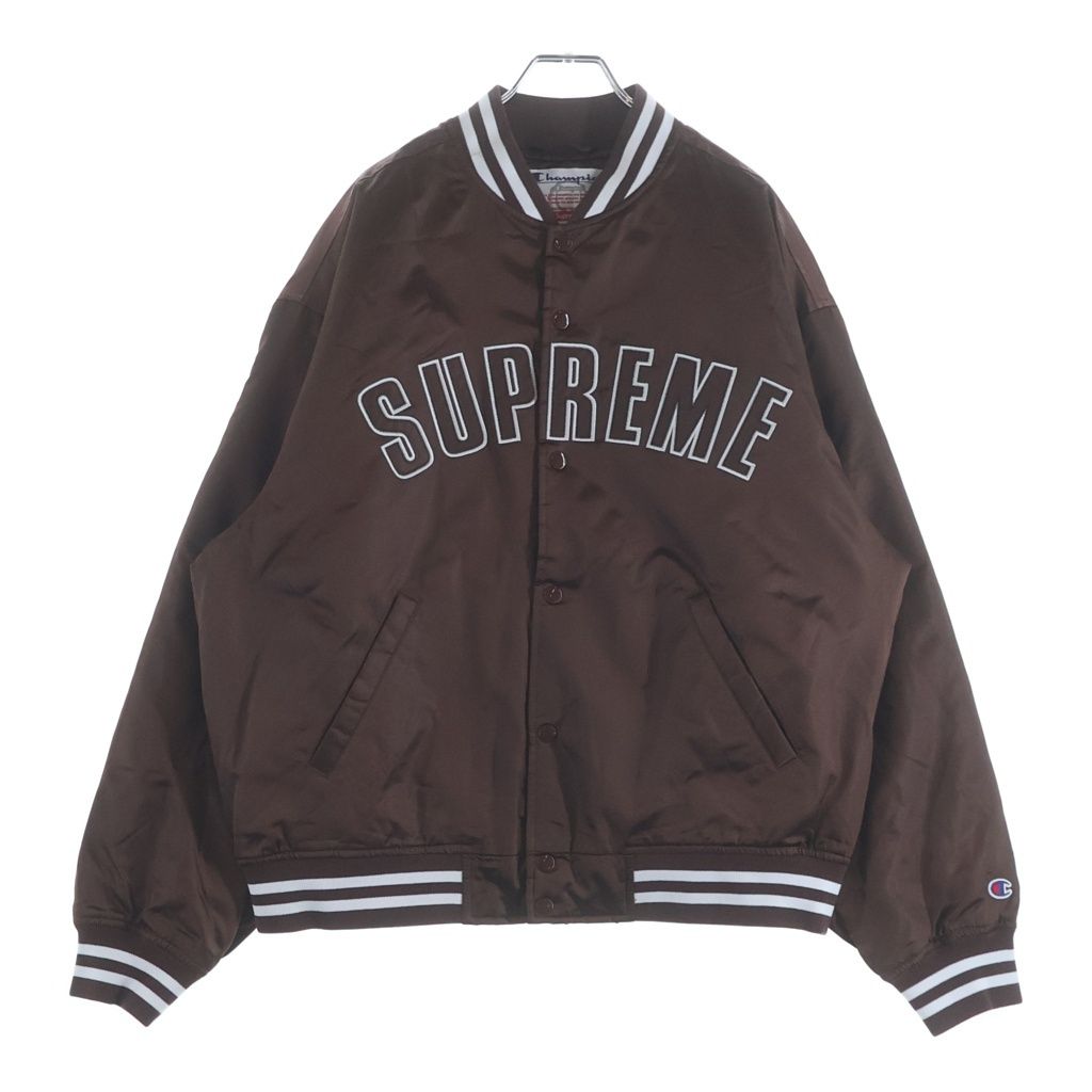 SUPREME (シュプリーム) 26SS ×Champion Satin Varsity Jacket SUPREME (シュプリーム) 26SS ×Champion Satin Varsity Jacket
