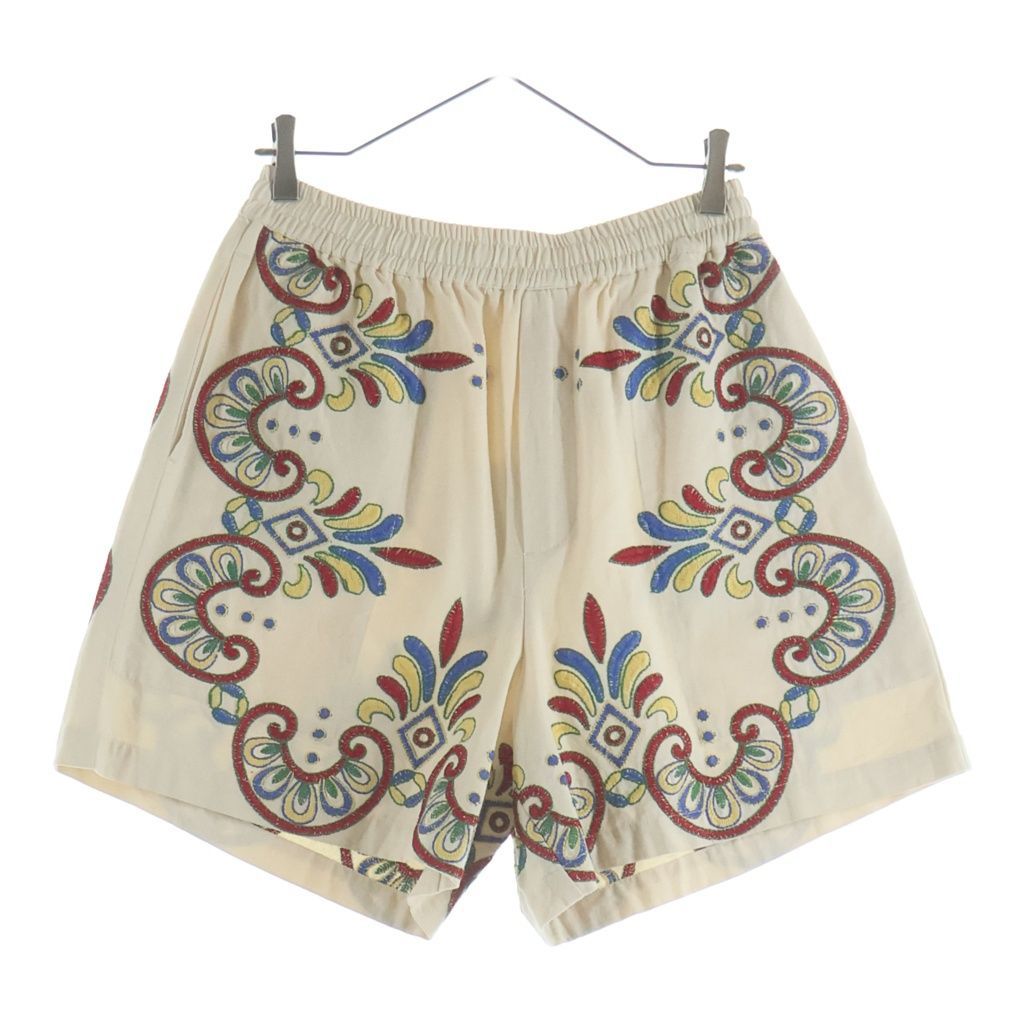 BODE (ボディ) Embroidered Carnival Short MRF22BT009 刺繍 カーニバルショーツ ハーフパンツ ベージュ