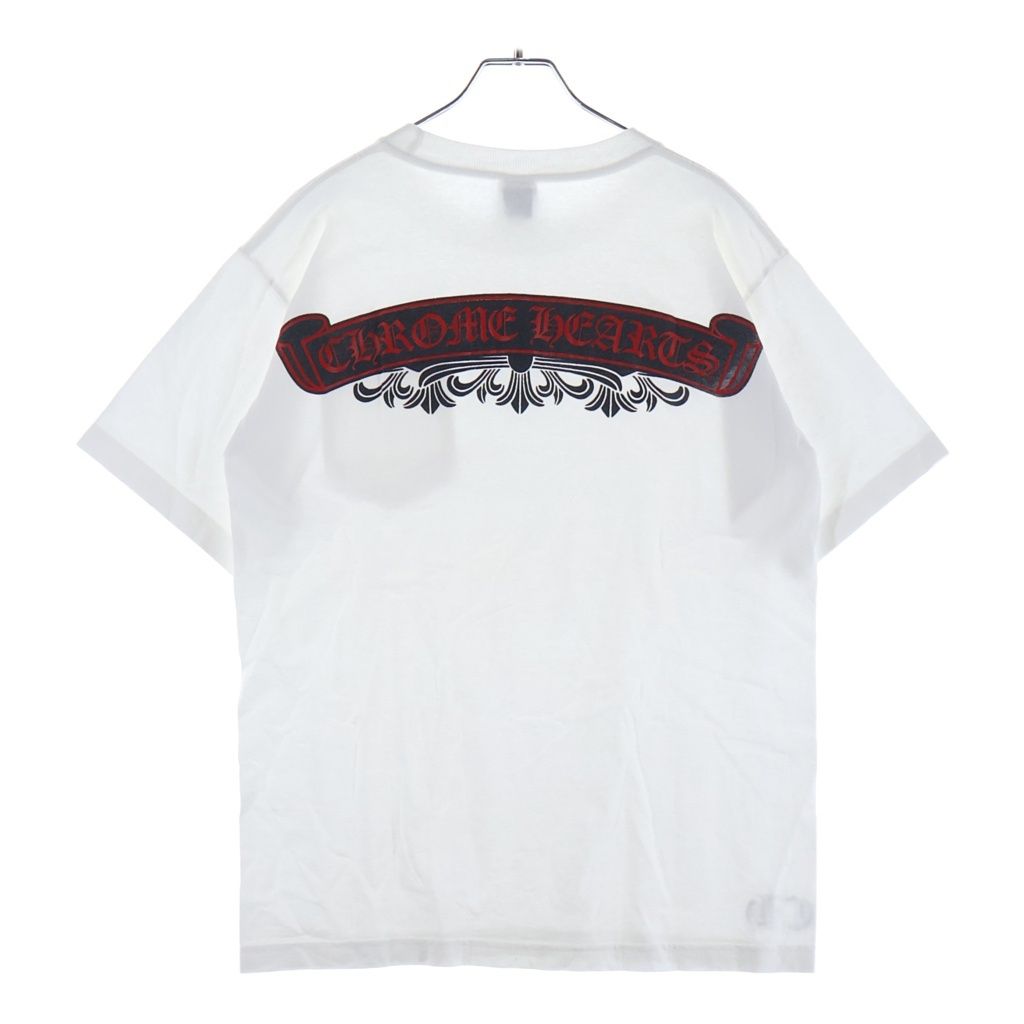 CHROME HEARTS (クロムハーツ) OLD S/S オールド バックフローラルクロスプリント 半袖Tシャツ