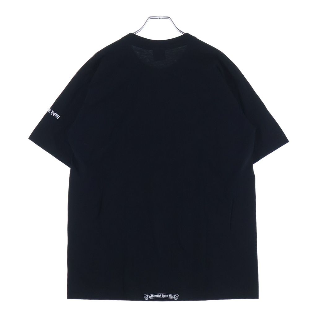 CHROME HEARTS (クロムハーツ) OLD S/S オールド フロントCHクロスプリント 半袖Tシャツ
