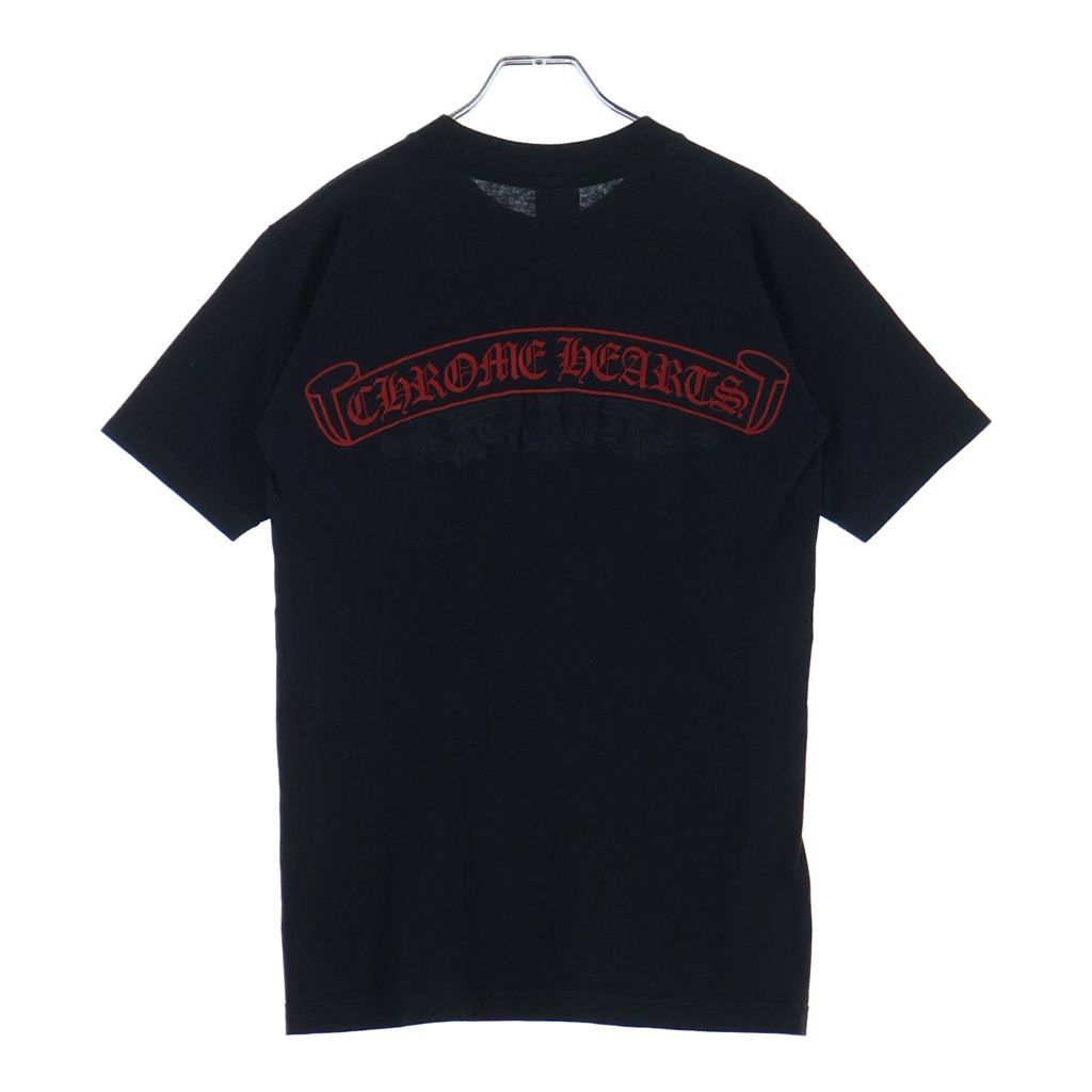 CHROME HEARTS (クロムハーツ) OLD S/S オールド バックフローラルプリント 半袖Tシャツカットソー