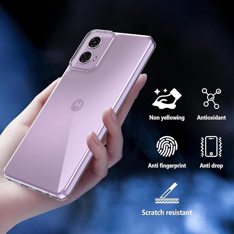 新品】 【1枚フィルム+ケース TPU】For Motorola Moto G24 ガラス