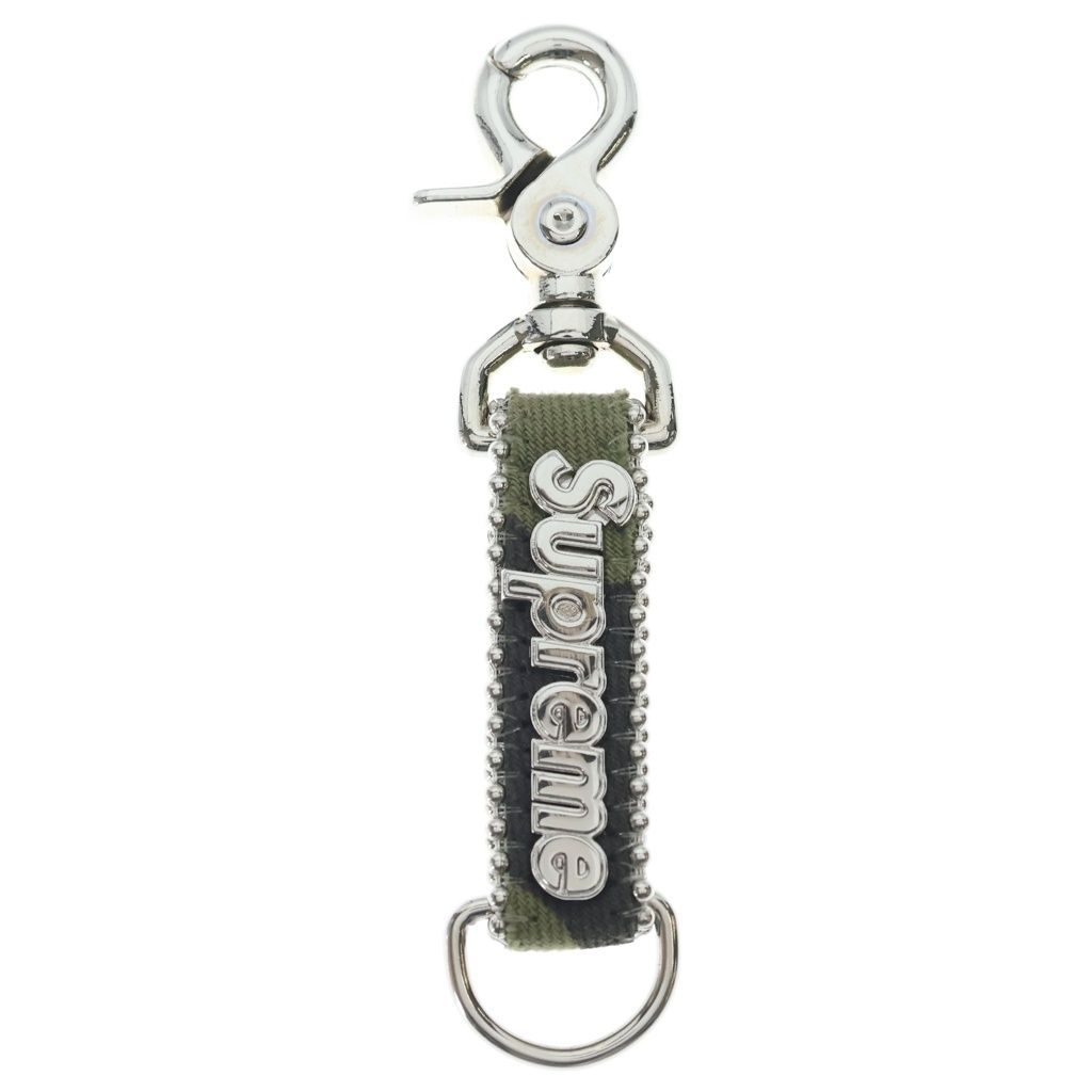 SUPREME (シュプリーム) 25SS b.b. Simon Denim Keychain Woodland Camo B.B.サイモン デニムキーチェーン カーキ