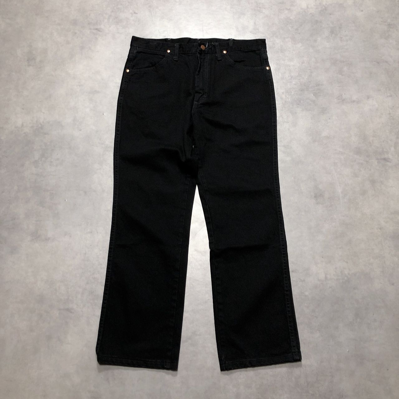 GQ6011◇Wrangler : 90's デッドストック 936WBK ブラックデニム◇W34/L29◇黒 ショートレングス