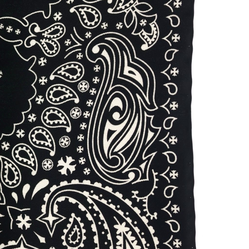 CHROME HEARTS (クロムハーツ) SILK BANDANA SCARF CHプラス シルク
