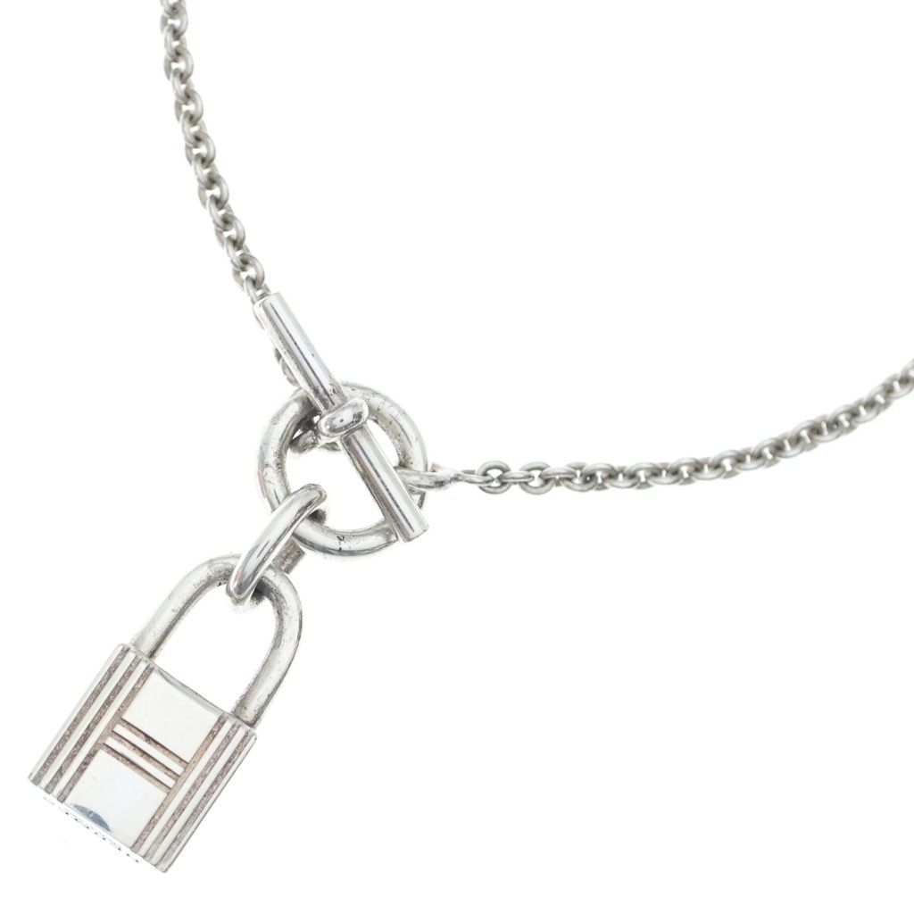 HERMES (エルメス) アミュレット ネックレス カデナモチーフ SV925