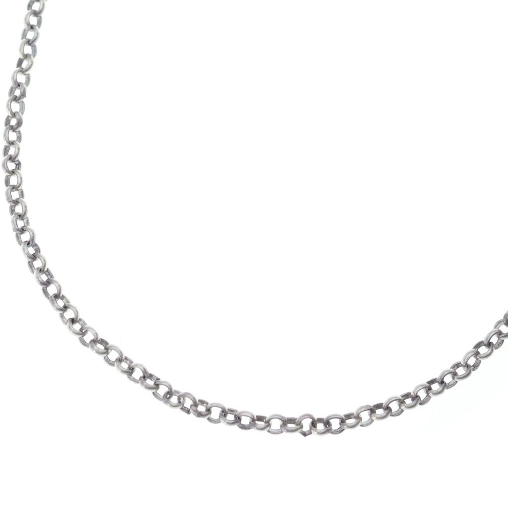 CHROME HEARTS (クロムハーツ) NECKCHAIN R20 ロールチェーンネックレス 20inch シルバー BCA084