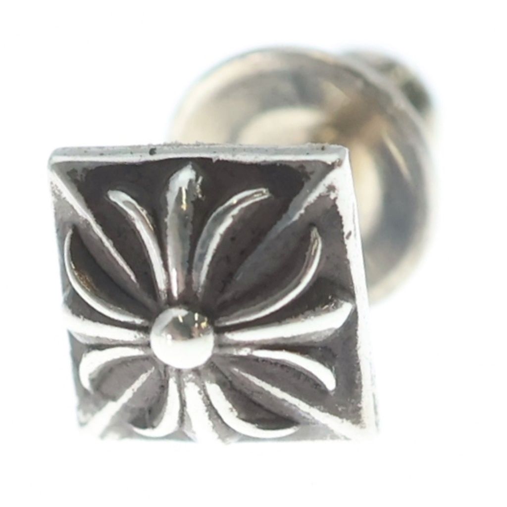 CHROME HEARTS (クロムハーツ) STUD PYRAMID PLS ピラミッドスタッド ピアス シルバー BCA113