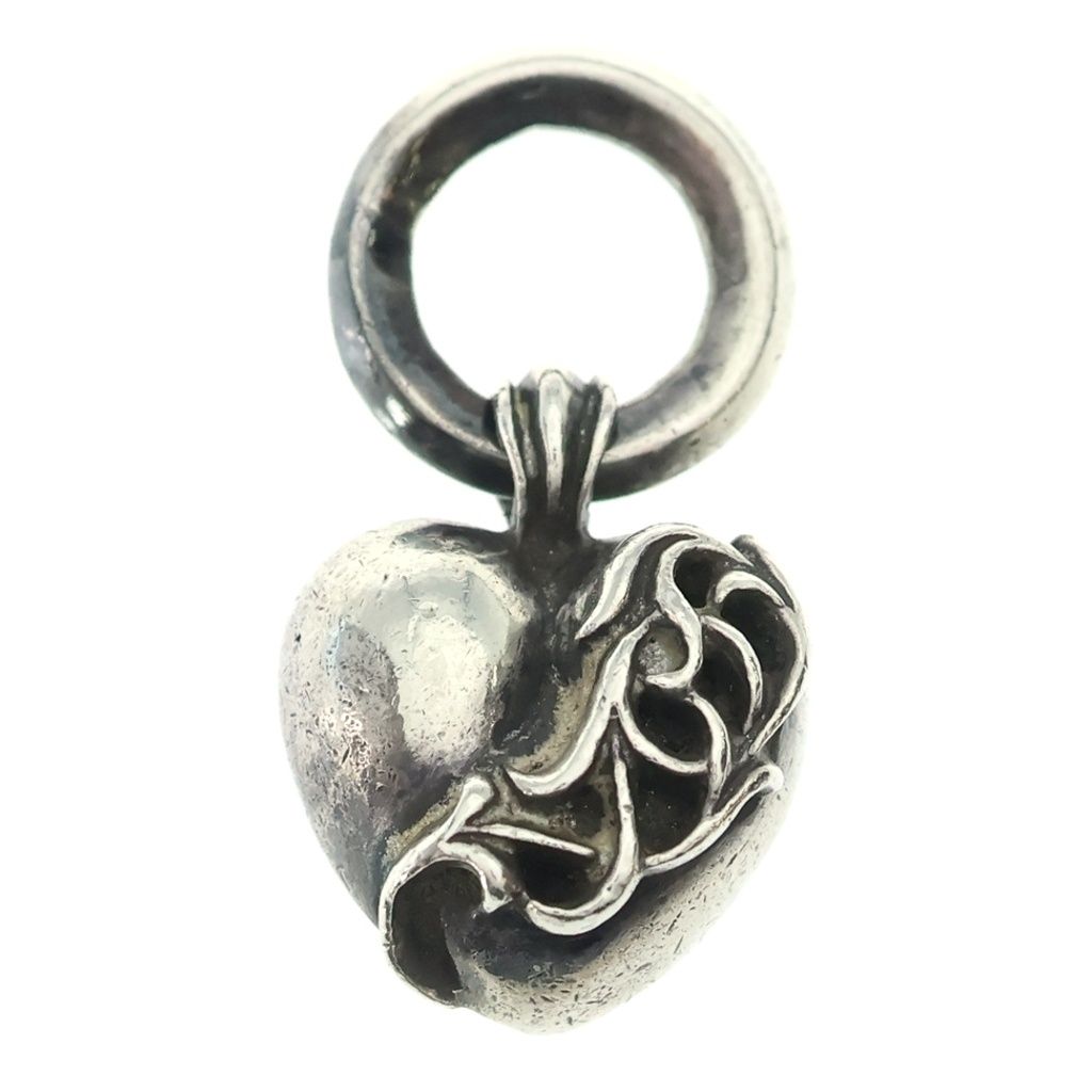 CHROME HEARTS (クロムハーツ) HEART PENDANT ハートペンダント ペンダント ネックレストップ シルバー