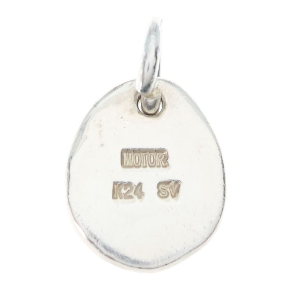 MOTO イーグルスタンプ ハンドメタル MサイズK24 SV MOTO (モト) K24 EAGLE STAMPED PENDANT イーグル スタンプド 小メタル