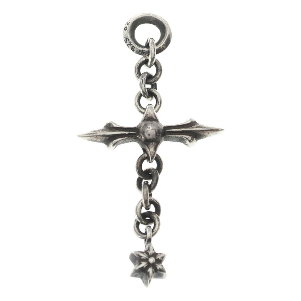 CHROME HEARTS (クロムハーツ) ROLY CROSS ローリークロス チャーム ペンダントトップ シルバー
