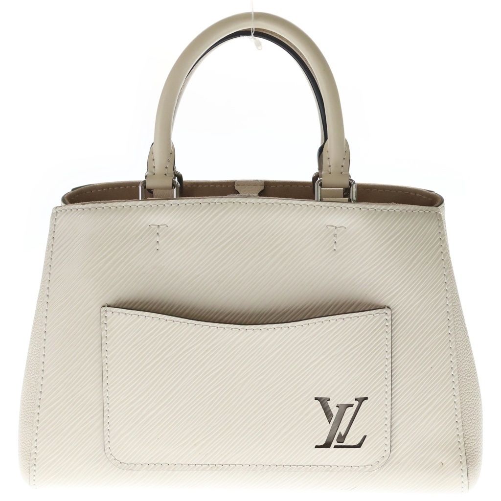 LOUIS VUITTON (ルイヴィトン) エピ マレルトートBB 2WAYバッグ ハンドバッグ ショルダーバッグ アイボリー×ブラウン レザー M20520 シルバー金具