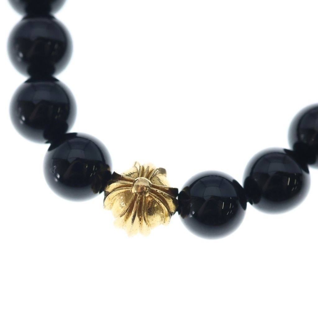 CHROME HEARTS (クロムハーツ) 8mm 22K BEAD ビーズブレスレット