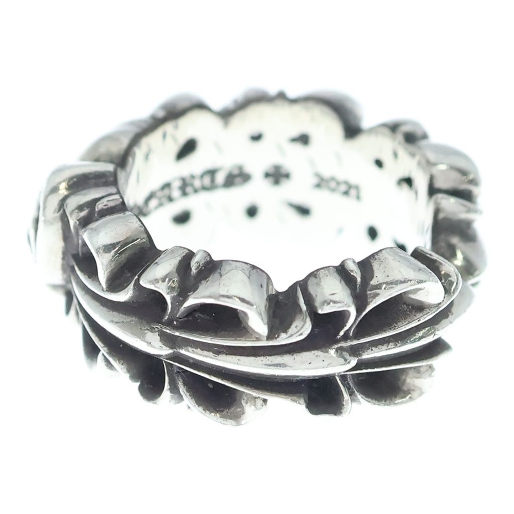 CHROME HEARTS (クロムハーツ) DBL FLRL CRS HRT ダブルフローラル