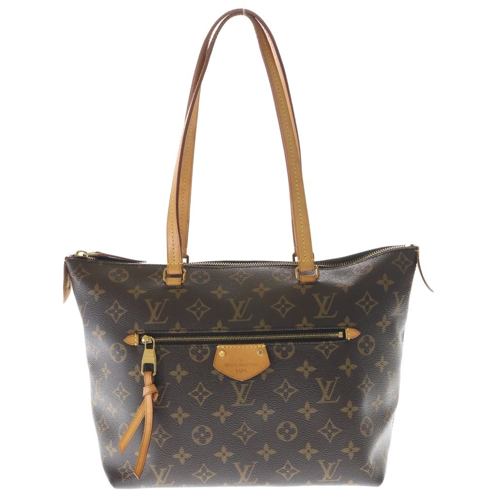 LOUIS VUITTON (ルイヴィトン) モノグラム イエナPM トートバッグ ブラウン PVC レザー ブラウン M42268