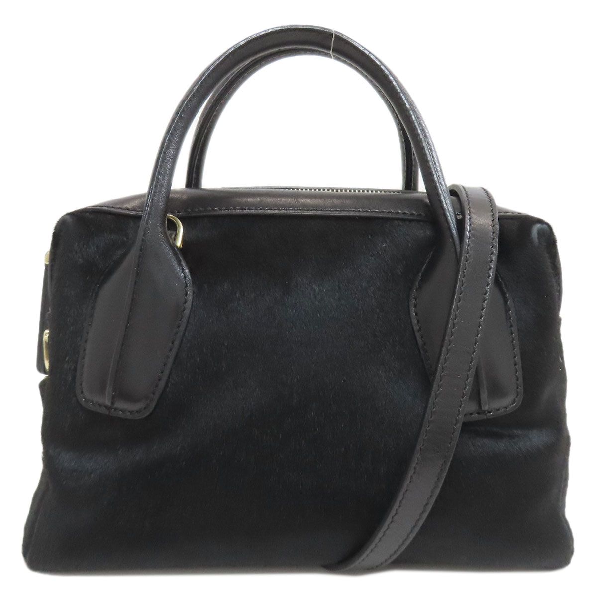TODS トッズ Dバッグ 2WAY ハンドバッグ ハラコ レディース [中古