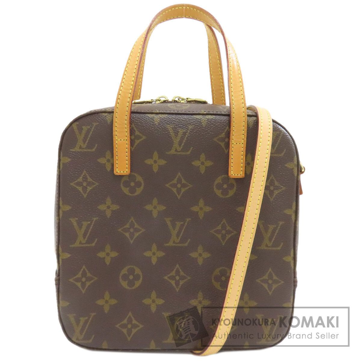LOUIS VUITTON ルイヴィトン M47500 スポンティーニ ハンドバッグ モノグラムキャンバス レディース [中古]