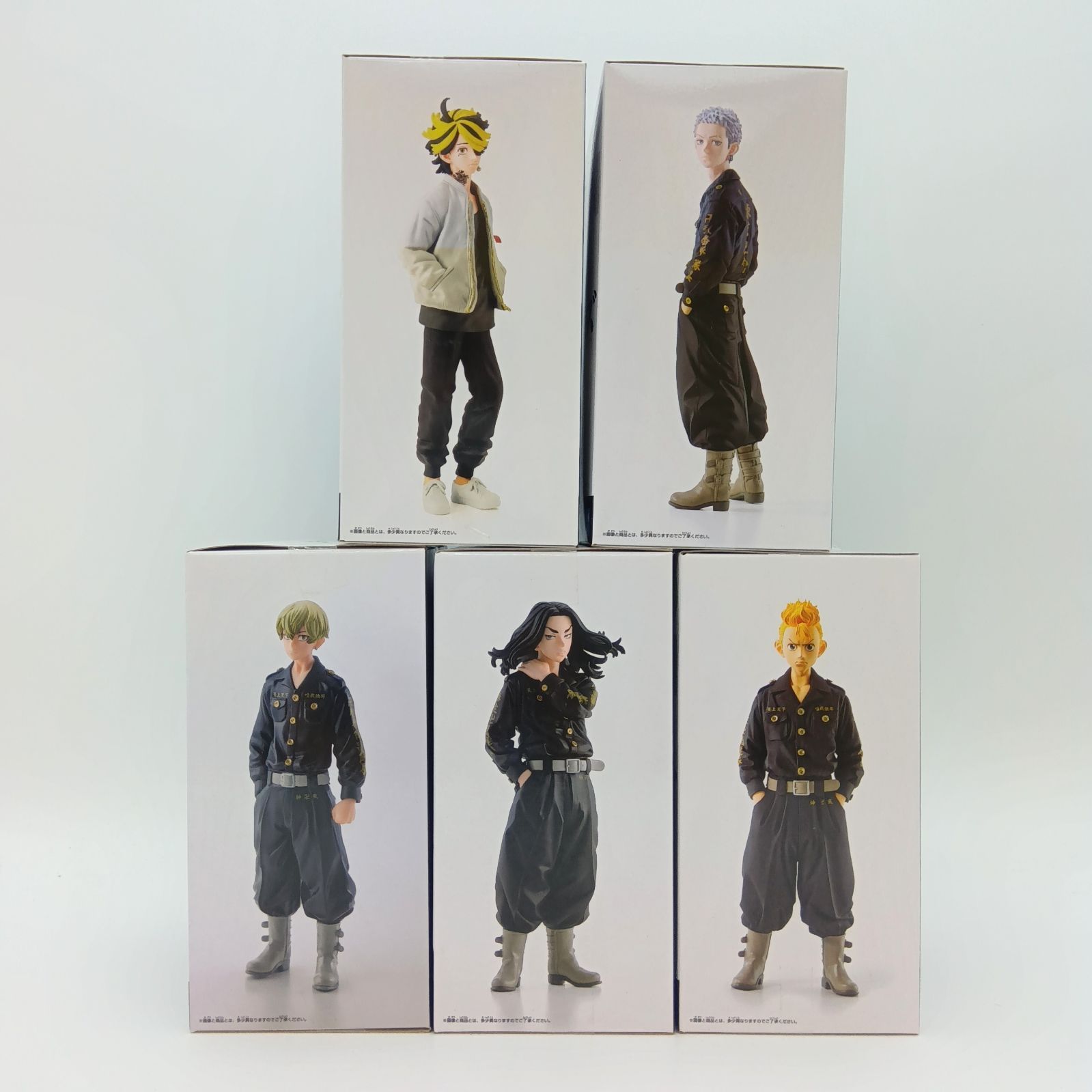 未開封】東京リベンジャーズ フィギュア 5体セット まとめ売り
