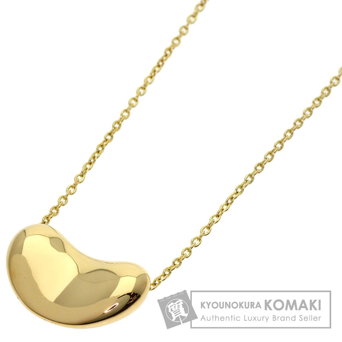 TIFFANY&Co. ティファニー ビーン ネックレス K18YG レディース [中古]