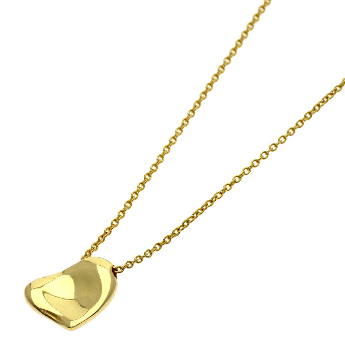 TIFFANY&Co. ティファニー フルハート ネックレス K18YG レディース 