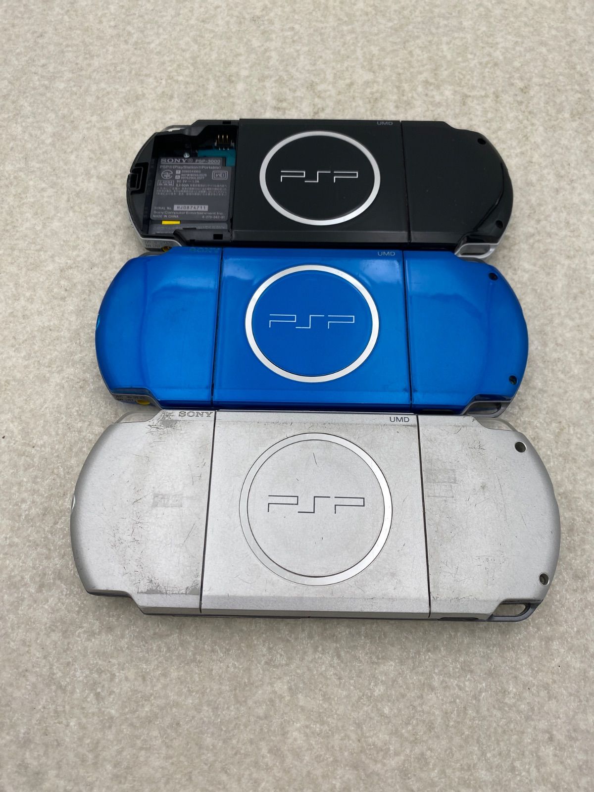 ソニー PSP-3000 本体のみ ジャンク 3点 - メルカリ
