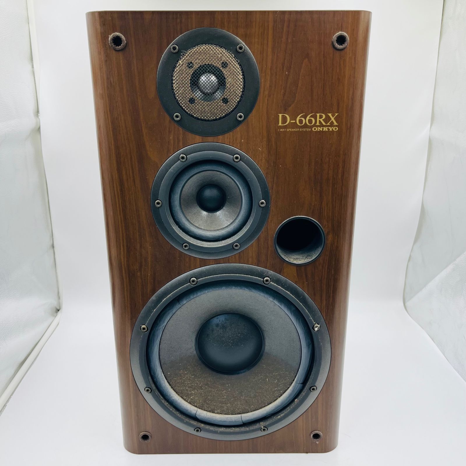 ジャンク品】ONKYO/D-66RX/スピーカー/R単体/オンキョー/現状品/動作 ジャンク品】ONKYO/D-66RX/スピーカー/R単体/オンキョー/現状品/動作