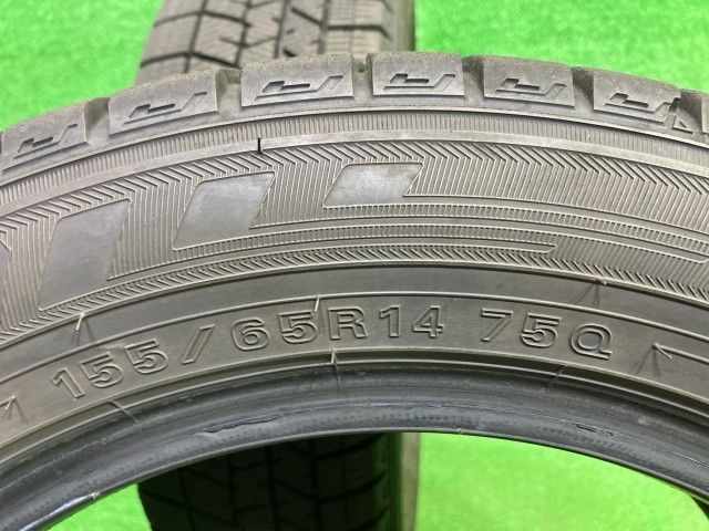 DUNLOP スタッドレス ダンロップ ウィンターマックスWM03 155/65R14 4