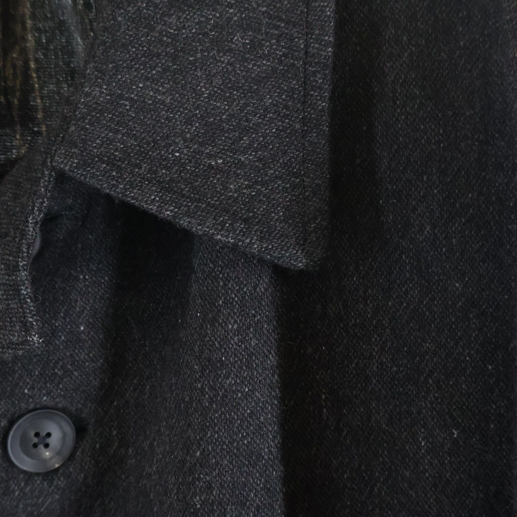 Yohji Yamamoto (ヨウジヤマモト) 25AW BALMACAAN COAT SADNESS AND