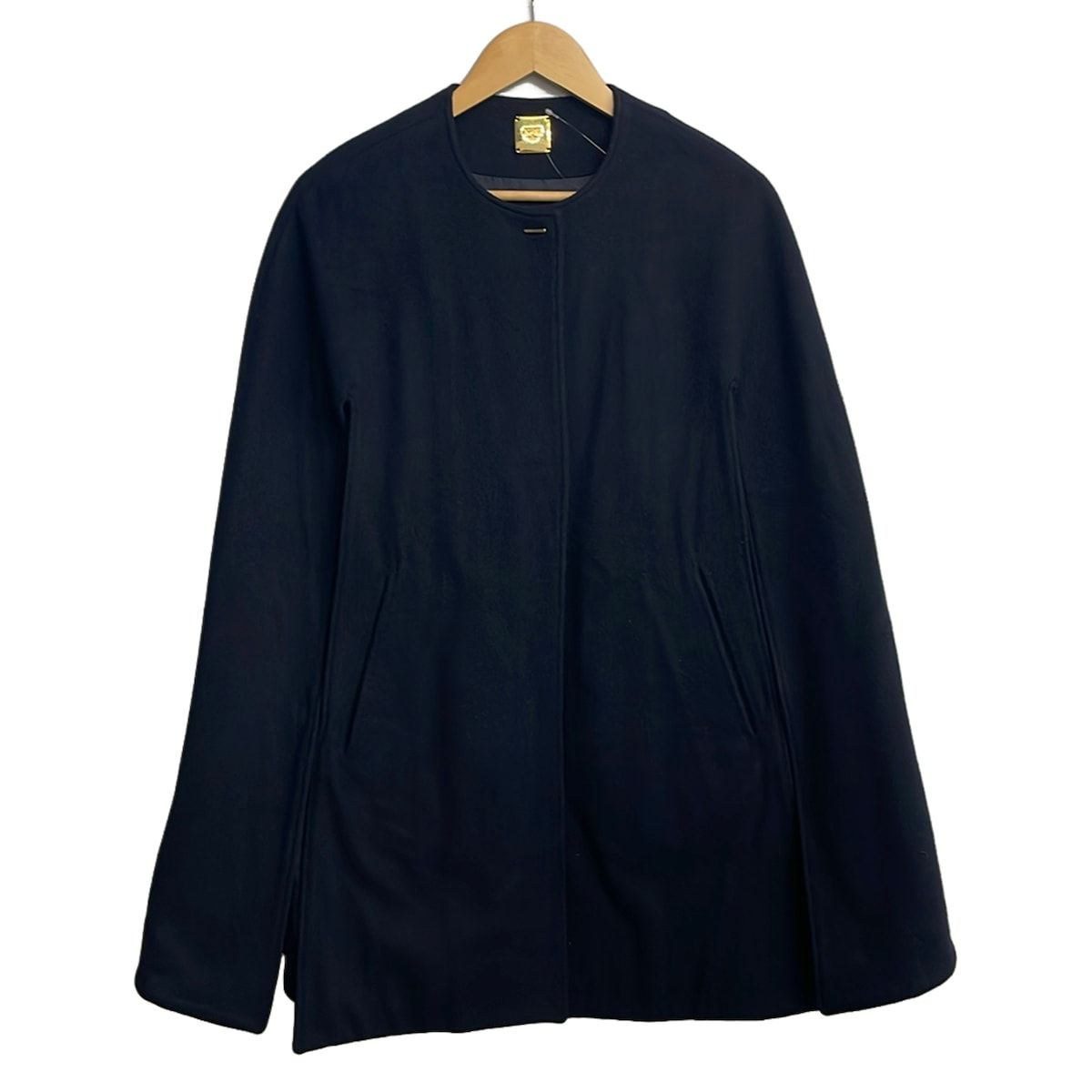 MUSE de DEUXIEME CLASSE(ミューズデドゥーズィエムクラス) ポンチョ レディース美品 - ダークネイビー 秋/冬