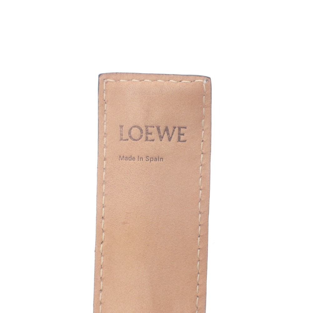 □ LOEWE ロエベ ブレスレット スモール スラップ レザー 革