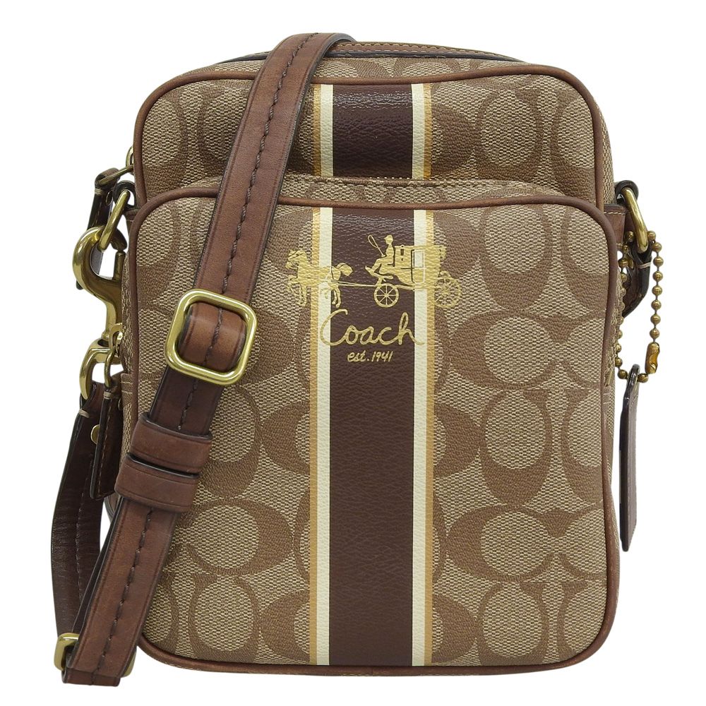 本物保証】 コーチ COACH シグネチャー ショルダーバッグ 12579 PVC