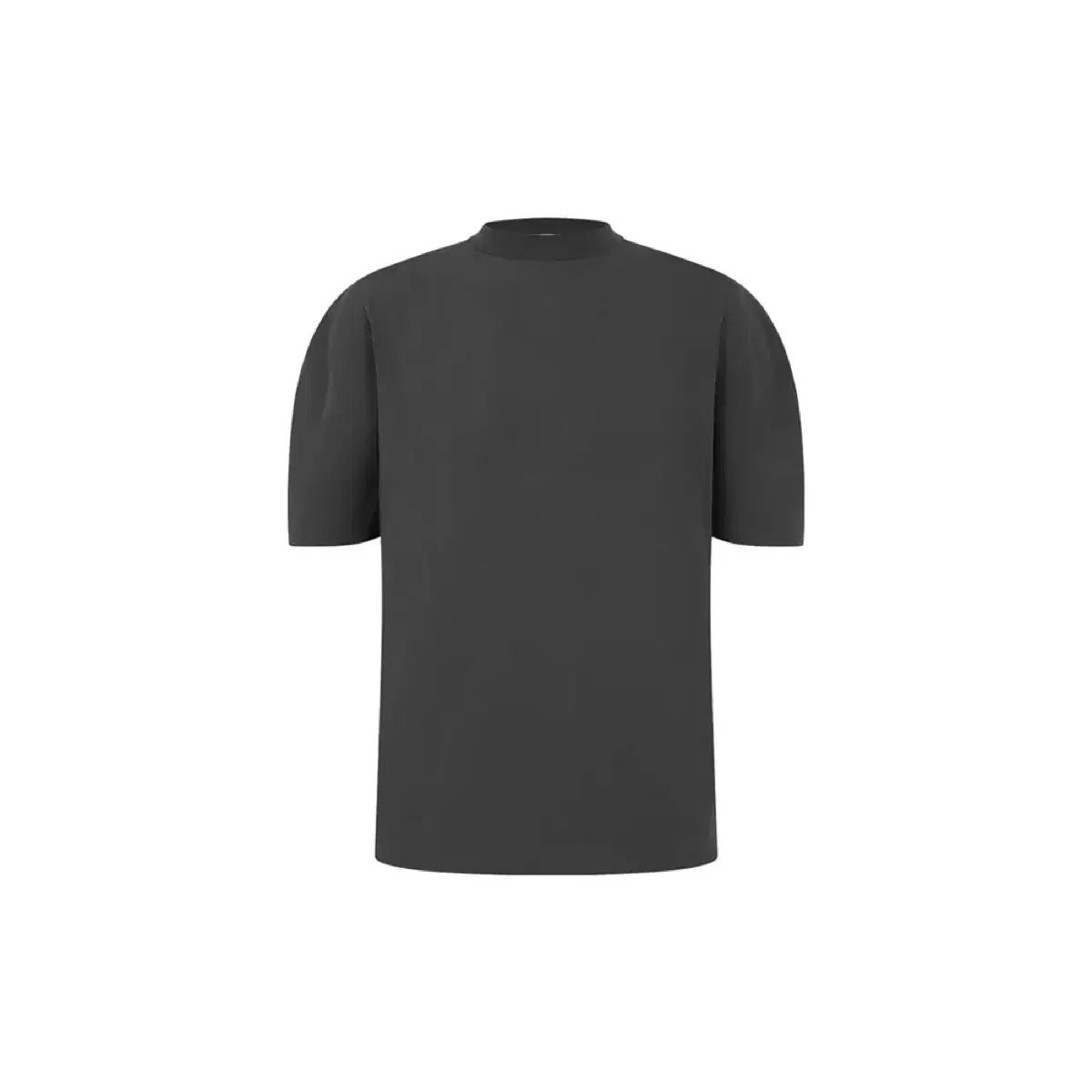 アモーメント 26ss モクネック Tシャツ チャコール L