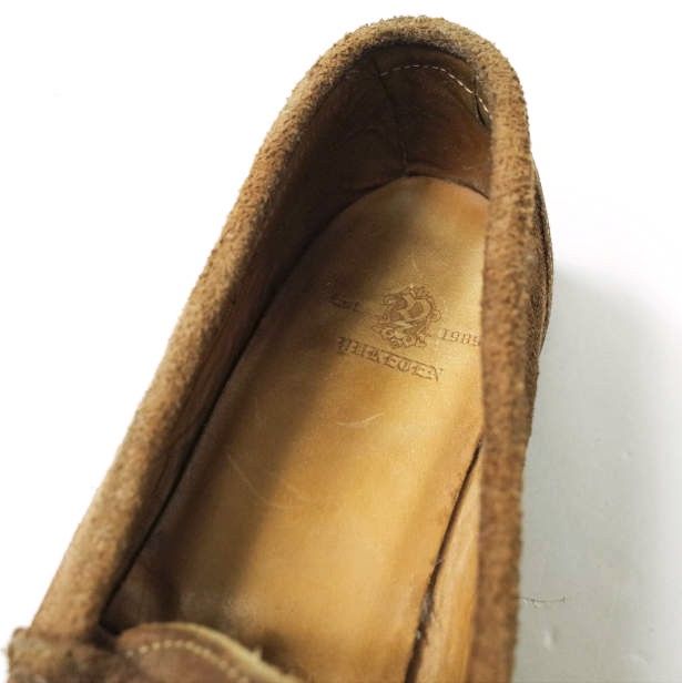 定価8万超【イタリア製】ユケテン ローファー ブラウン 7 YUKETEN ユケテン アメリカ製 Suede Bit Loafer Moccasin Made In USA