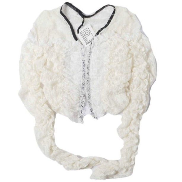 新品 PRANK PROJECT プランクプロジェクト 25SS Lace Gathered Top レースギャザートップ 31251316107 Free WHITE カーディガン トップス g27274