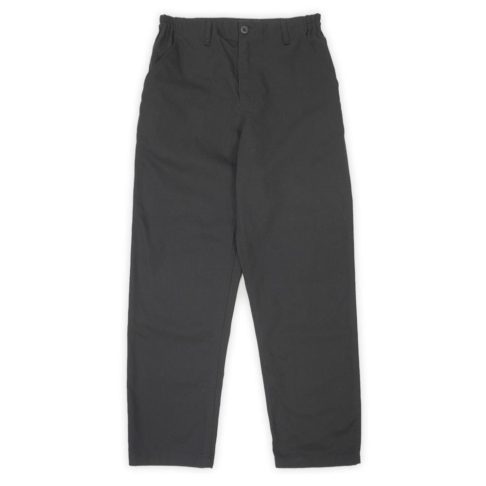 米軍実物 US.Armed Forces 00s Food Service Uniform Trousers ワークパンツ フードサービス 珍品 ミリタリー USA ヴィンテージ 古着 BLACK ブラック 黒 S-R【中古】