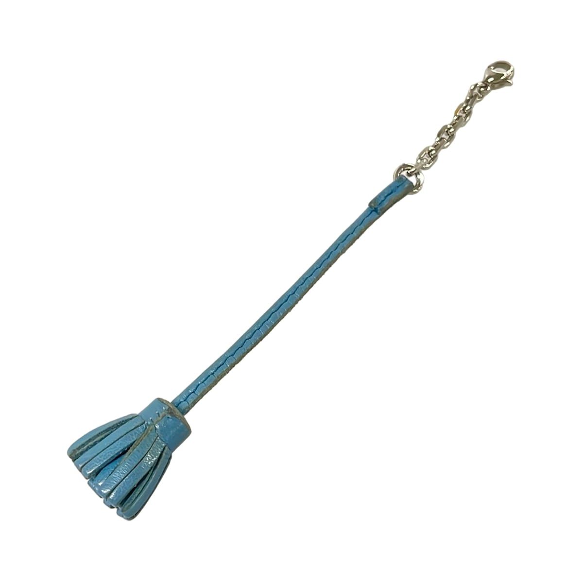 HERMES エルメス カルメン チータ ブルー HERMES(エルメス) キーホルダー(チャーム) カルメンチータ ブルー