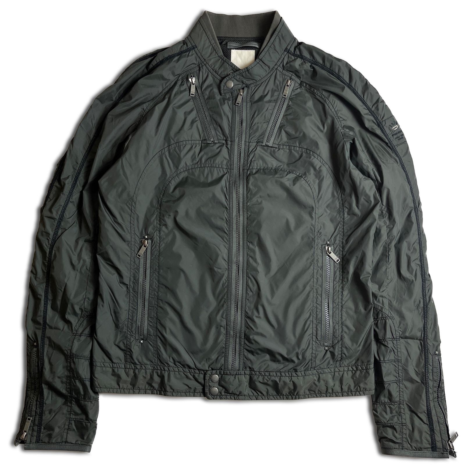 【美品 00s】DIESEL マルチジップナイロンジャケット ディーゼル 2000000012650