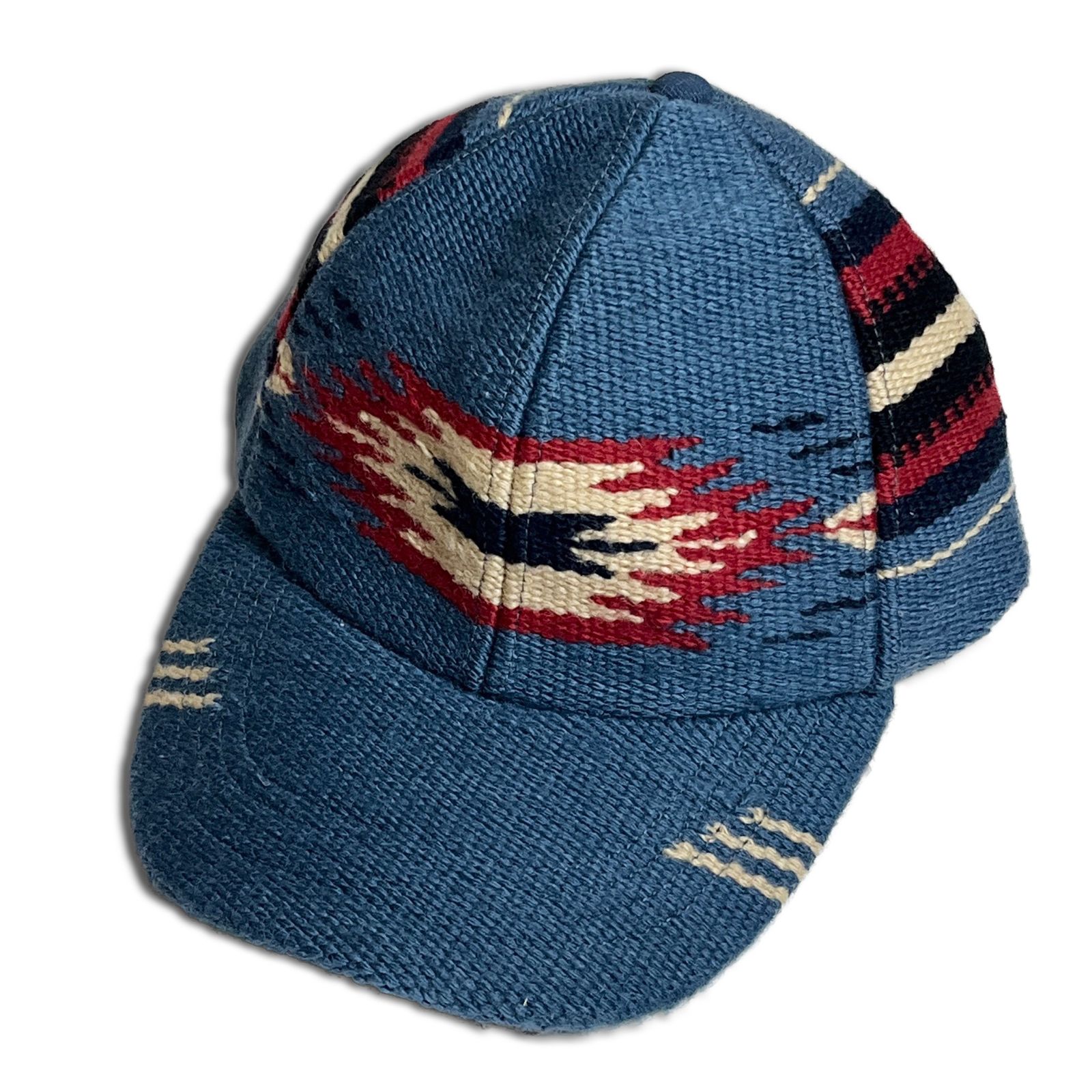 RRL チマヨラグ　キャップ 未使用品】RRL ネイティブ チマヨ ラグキャップ 6パネル ダブルアール