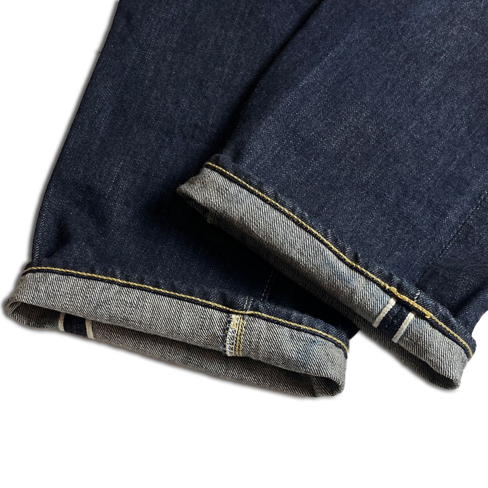 【濃紺 赤タブ】TCBジーンズ late 40's 大戦モデル W34 美品】TCB JEANS 赤タブ 40's 大戦 ネルポケット デニムパンツ 濃紺