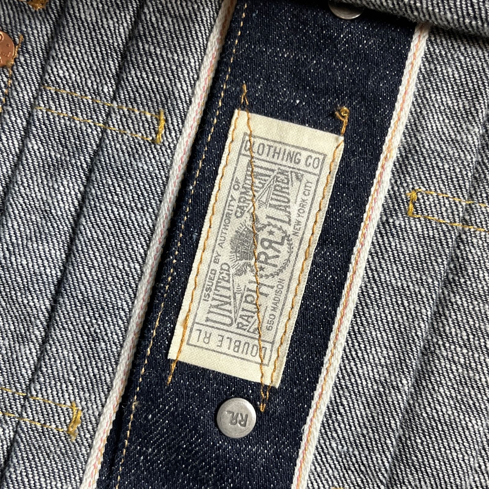 RRL 100着限定 1st デニムジャケット USA製 ダブルアールエル