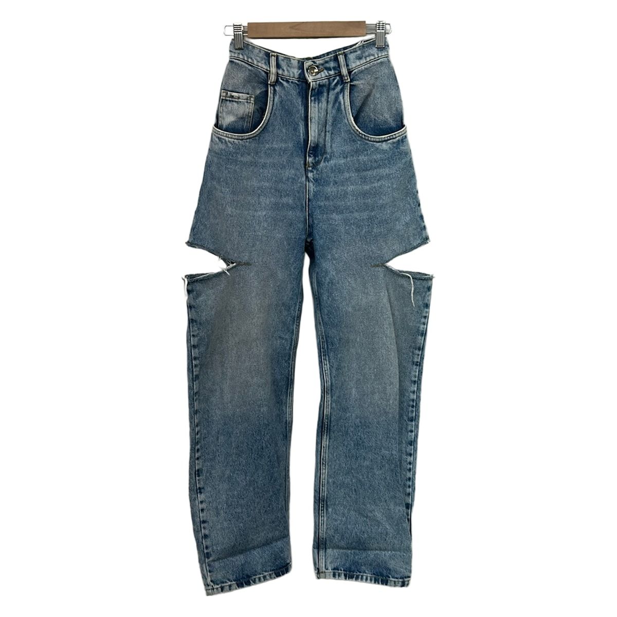 Jean Paul Gaultier denim pants Tribal S