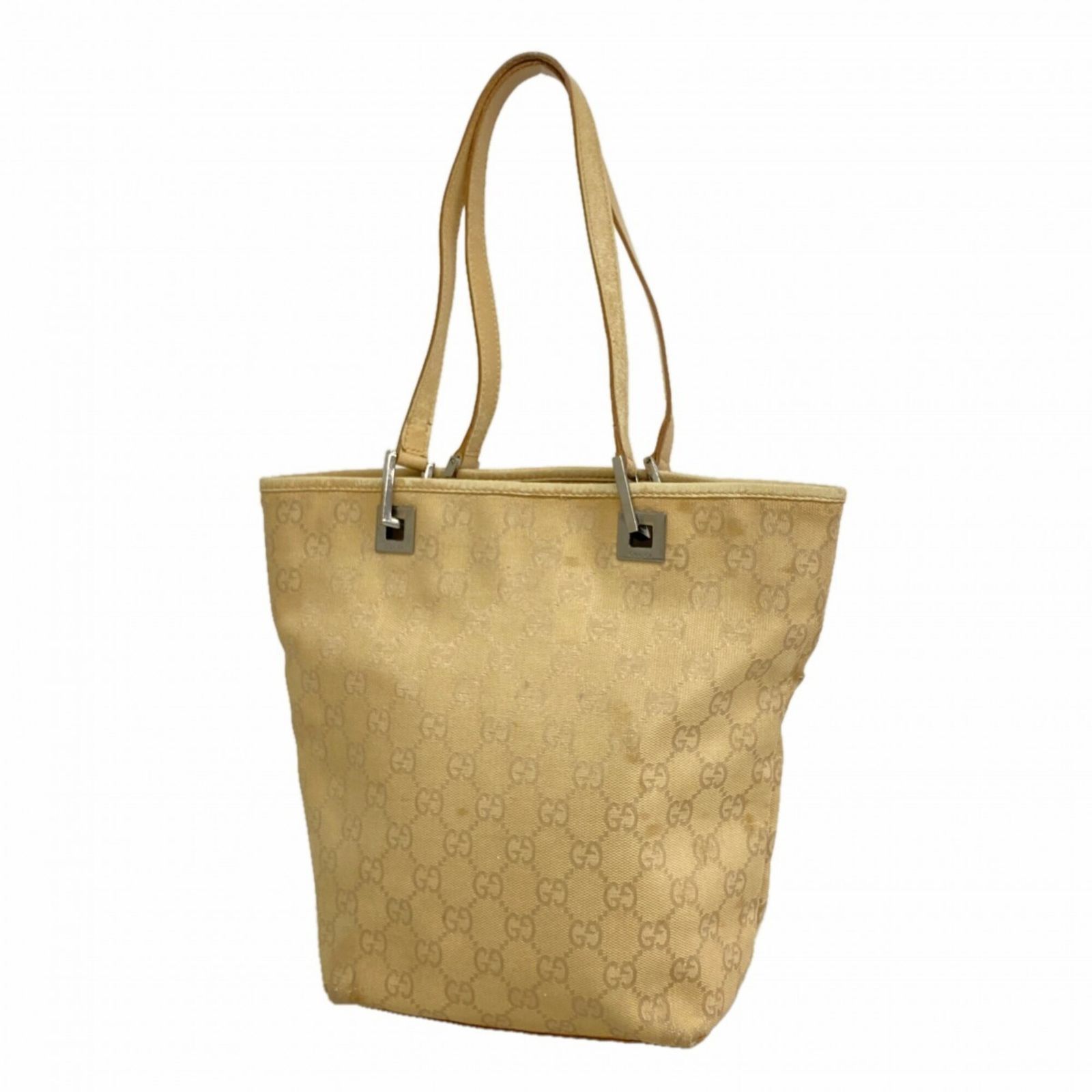 グッチ(Gucci) グッチ トートバッグ GGキャンバス 31244 キャンバス ベージュ レディース