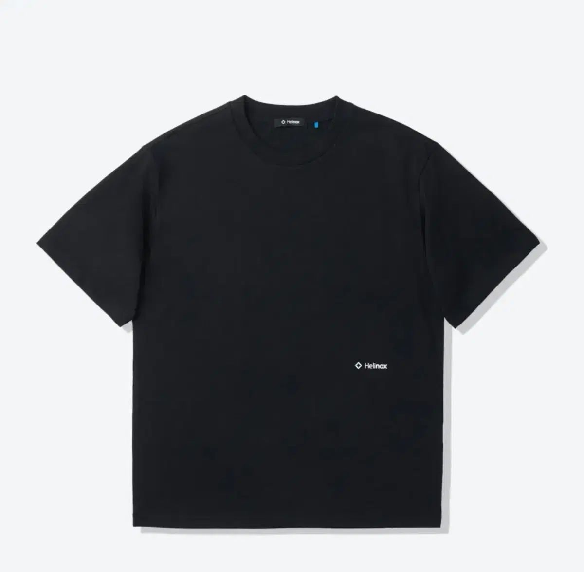 ヘリノックス ロゴ 半袖Tシャツ ブラック