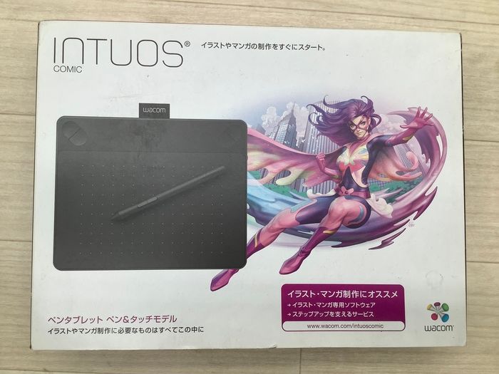 ジャンク　ペンタブレット　セット　wacom 板タブ Wacom Intuos Comic ペンタブレット ジャンク - メルカリ